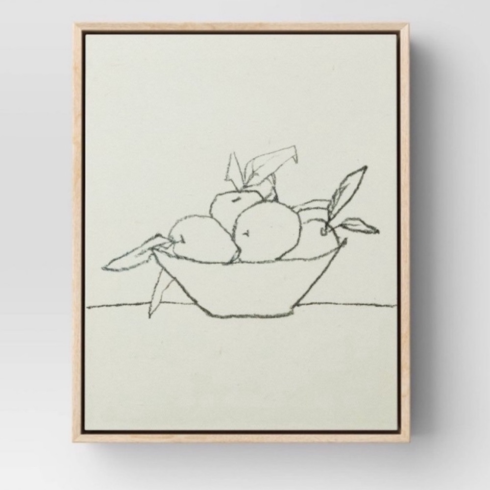 Threshold 8x10 fruit bowl wall art